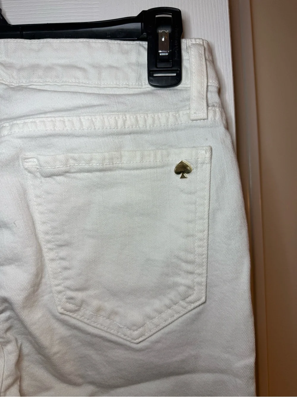 Kate Spade New York White Straight Leg Jeans Size 28